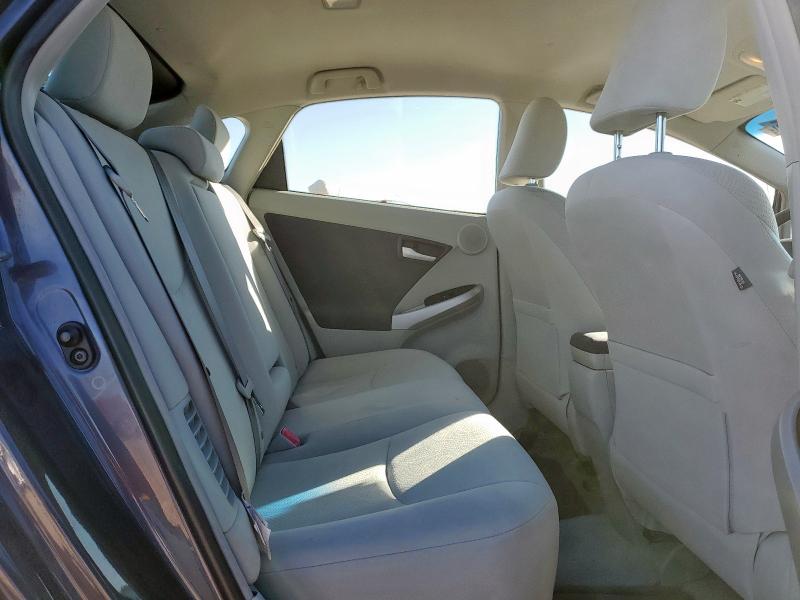 JTDKN3DU5A0242051 - 2010 TOYOTA PRIUS GRAY photo 11