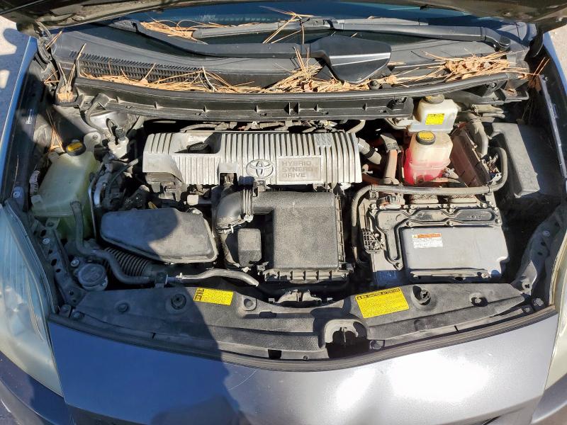 JTDKN3DU5A0242051 - 2010 TOYOTA PRIUS GRAY photo 12