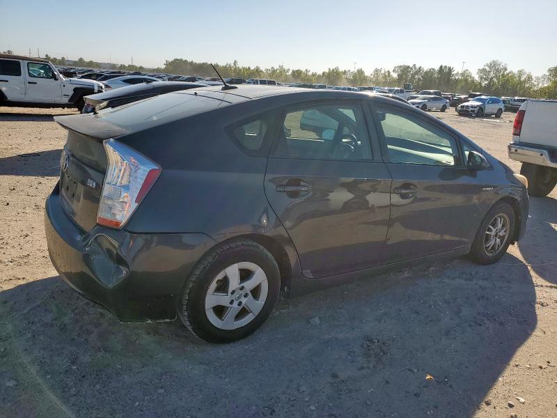 JTDKN3DU5A0242051 - 2010 TOYOTA PRIUS GRAY photo 3