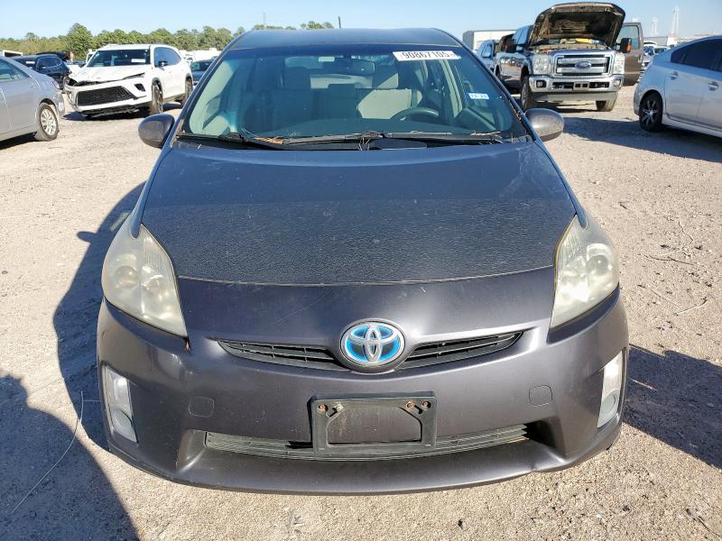JTDKN3DU5A0242051 - 2010 TOYOTA PRIUS GRAY photo 5