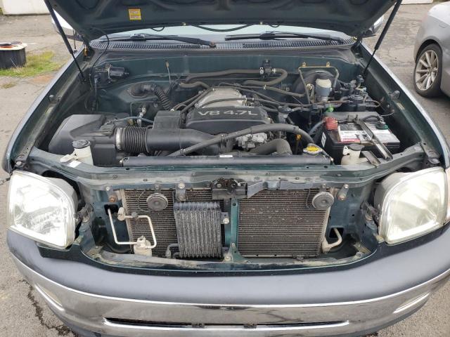5TBRT3412YS025762 - 2000 TOYOTA TUNDRA ACCESS CAB Grün Foto 11