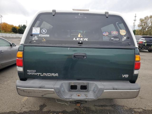 5TBRT3412YS025762 - 2000 TOYOTA TUNDRA ACCESS CAB Grün Foto 6