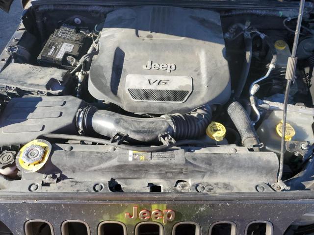 1C4BJWEG2HL525604 - 2017 JEEP WRANGLER U SAHARA GREEN photo 11