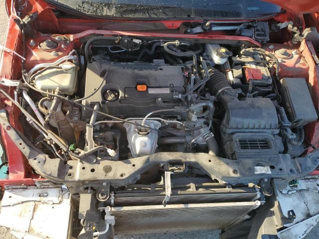 2HGFC2F78HH534700 - 2017 HONDA CIVIC EX RED photo 11