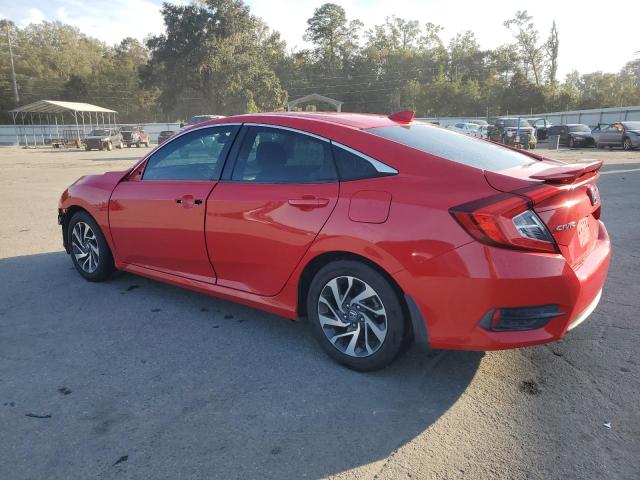 2HGFC2F78HH534700 - 2017 HONDA CIVIC EX RED photo 2