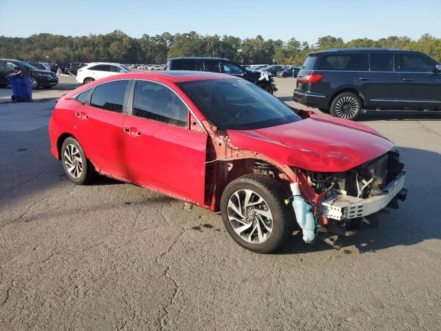 2HGFC2F78HH534700 - 2017 HONDA CIVIC EX RED photo 4