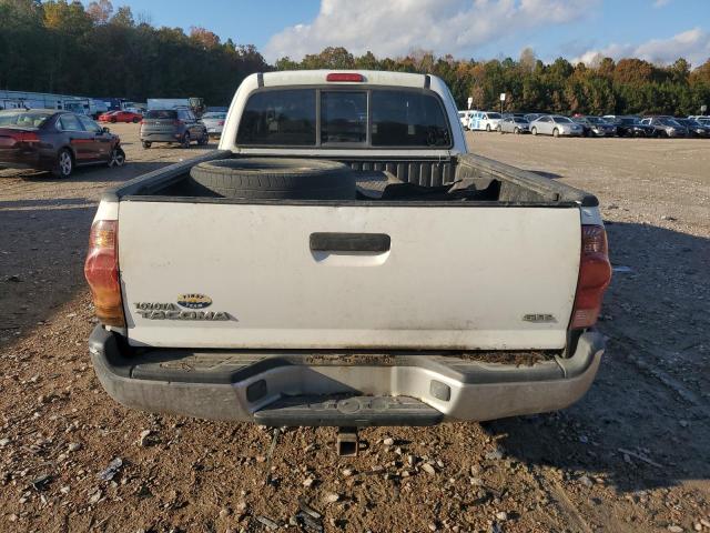 5TEUX42N06Z191182 - 2006 TOYOTA TACOMA ACCESS CAB WHITE photo 6