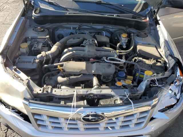 JF2SHBBC0BH763615 - 2011 SUBARU FORESTER 2.5X SILVER photo 11