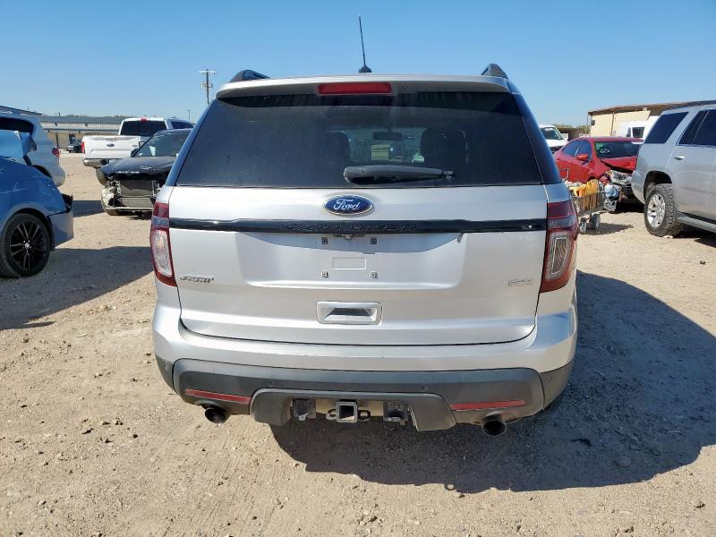 1FM5K8GT3EGC22962 - 2014 FORD EXPLORER SPORT فضي صورة 6