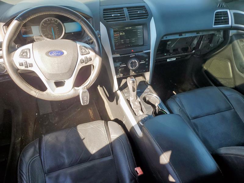 1FM5K8GT3EGC22962 - 2014 FORD EXPLORER SPORT فضي صورة 8