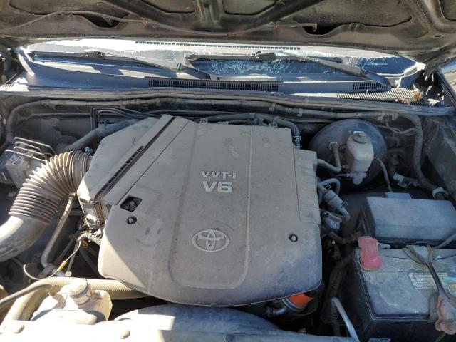 5TELU42N98Z554392 - 2008 TOYOTA TACOMA DOUBLE CAB BLACK photo 11