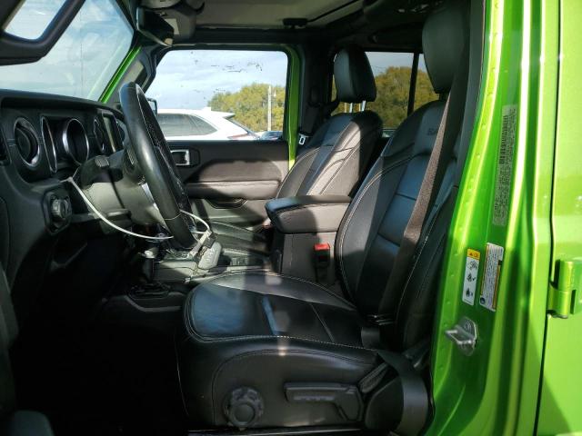 1C4HJXEN8LW123964 - 2020 JEEP WRANGLER U SAHARA GREEN photo 7