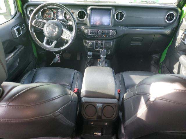 1C4HJXEN8LW123964 - 2020 JEEP WRANGLER U SAHARA GREEN photo 8