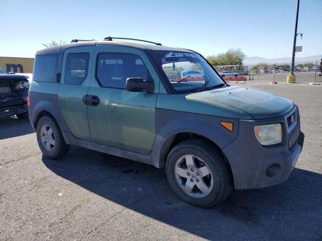 5J6YH186X4L003304 - 2004 HONDA ELEMENT EX GREEN photo 4