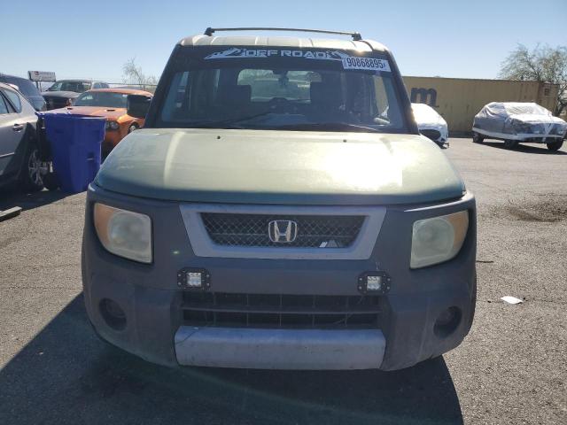 5J6YH186X4L003304 - 2004 HONDA ELEMENT EX GREEN photo 5