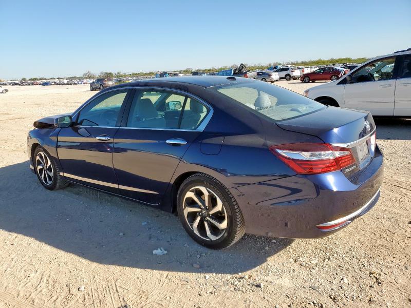 1HGCR2F73HA118070 - 2017 HONDA ACCORD EX 蓝色 照片 2
