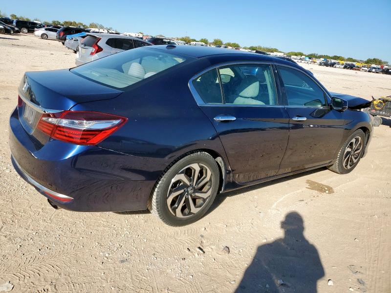 1HGCR2F73HA118070 - 2017 HONDA ACCORD EX 蓝色 照片 3