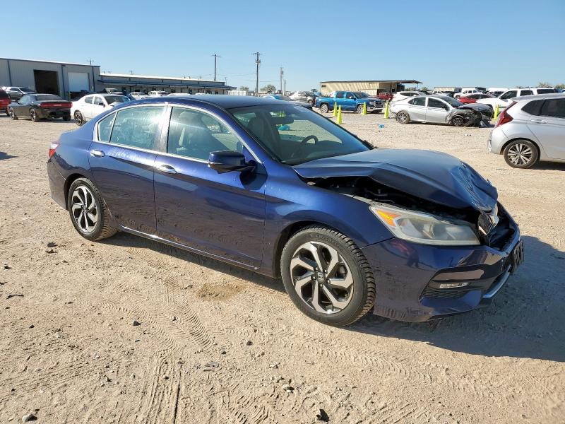 1HGCR2F73HA118070 - 2017 HONDA ACCORD EX 蓝色 照片 4