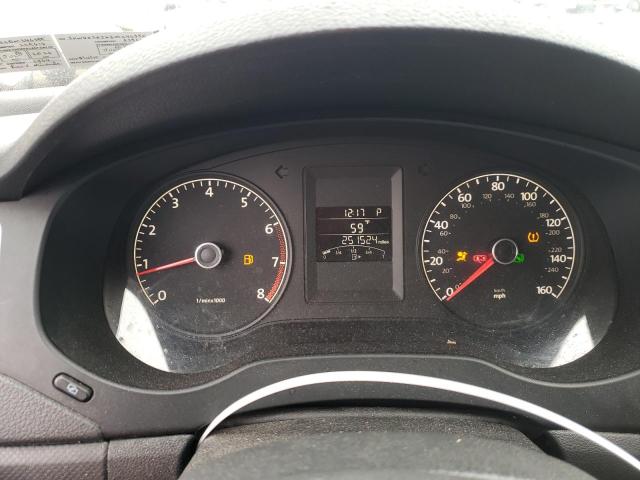 3VWDX7AJ6BM346855 - 2011 VOLKSWAGEN JETTA SE ნაცრისფერი ფოტო 9
