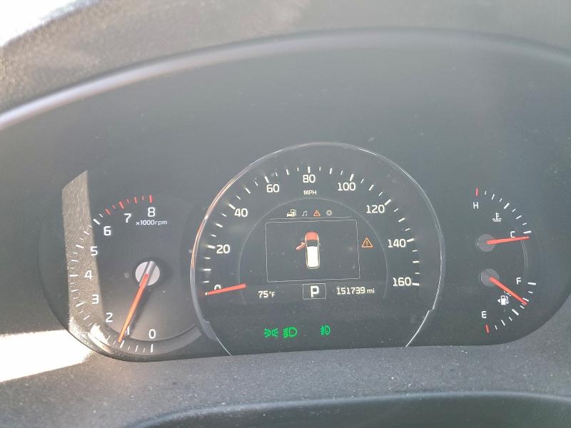 5XYPH4A57HG222274 - 2017 KIA SORENTO EX Ağ foto 9