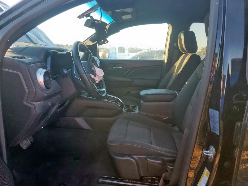 1GCGSCEC4P1155698 - 2023 CHEVROLET COLORADO LT BLACK photo 7
