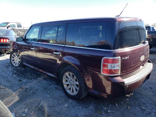 2FMGK5CC3BBD36735 - 2011 FORD FLEX SEL BROWN photo 2