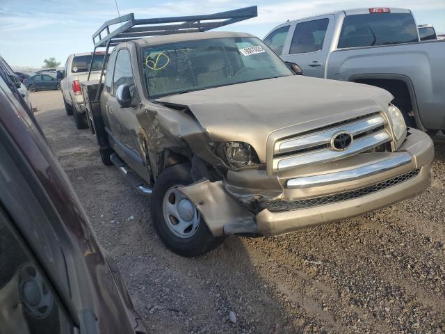5TBRU34186S460957 - 2006 TOYOTA TUNDRA ACCESS CAB SR5 TAN photo 4