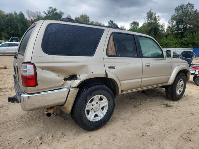 JT3GN86R220226715 - 2002 TOYOTA 4RUNNER SR5 ოქროსფერი ფოტო 3