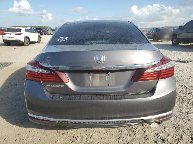 1HGCR2F31HA038988 - 2017 HONDA ACCORD LX CHARCOAL photo 6