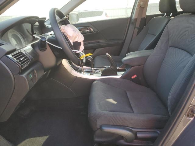 1HGCR2F31HA038988 - 2017 HONDA ACCORD LX CHARCOAL photo 7