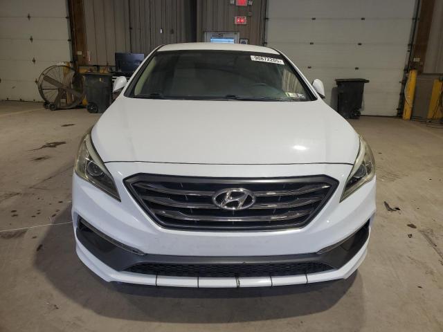 5NPE34AF2FH094742 - 2015 HYUNDAI SONATA SPORT WHITE photo 5