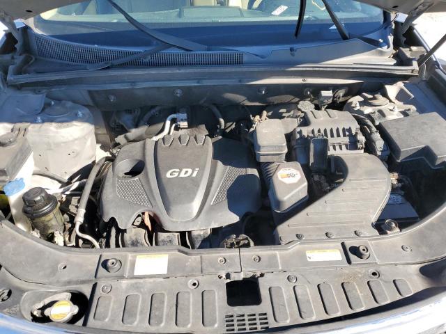 5XYKU4A6XDG334432 - 2013 KIA SORENTO EX ვერცხლისფერი ფოტო 12