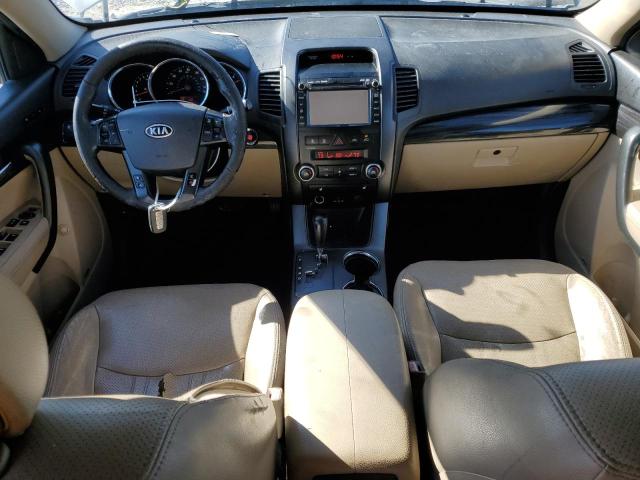 5XYKU4A6XDG334432 - 2013 KIA SORENTO EX ვერცხლისფერი ფოტო 8