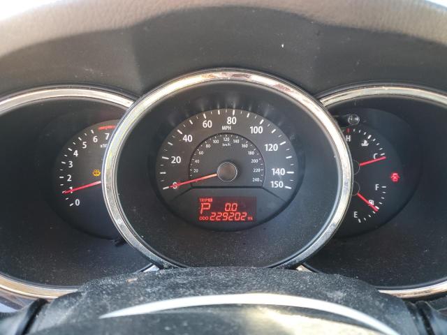 5XYKU4A6XDG334432 - 2013 KIA SORENTO EX ვერცხლისფერი ფოტო 9