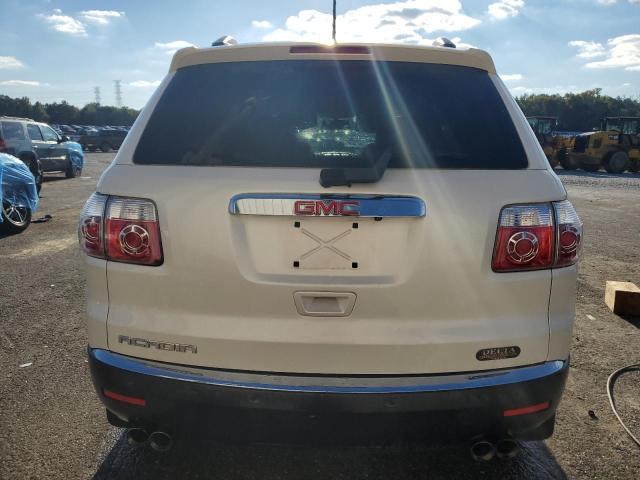 1GKKRSED4CJ228415 - 2012 GMC ACADIA SLT-2 WHITE photo 6