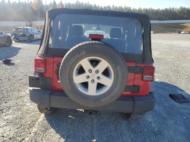 1J4AA2D13BL541345 - 2011 JEEP WRANGLER SPORT წითელი ფოტო 6