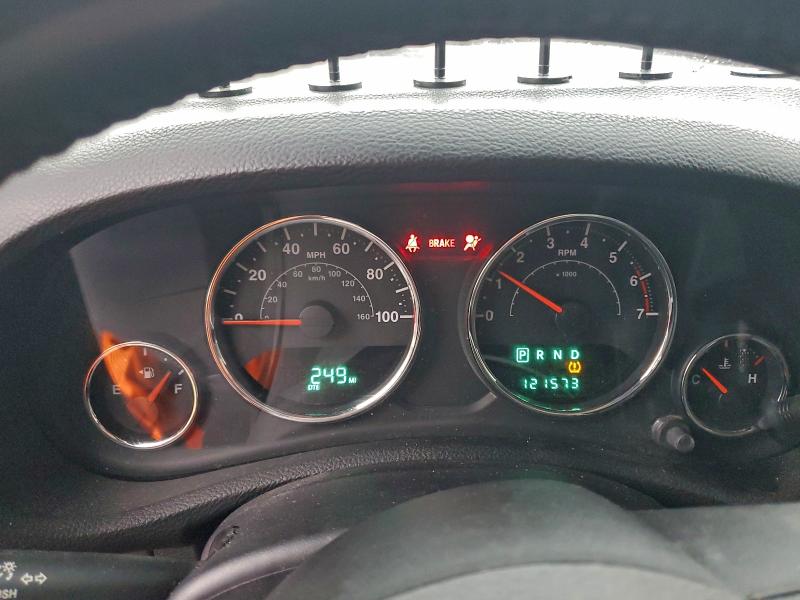 1J4AA2D13BL541345 - 2011 JEEP WRANGLER SPORT წითელი ფოტო 9