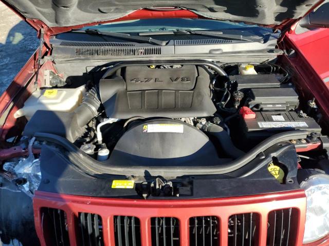 1J8HR48P29C548006 - 2009 JEEP GRAND CHER LAREDO RED photo 12