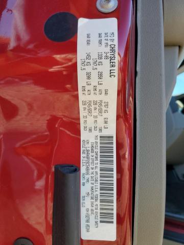 1J8HR48P29C548006 - 2009 JEEP GRAND CHER LAREDO RED photo 13