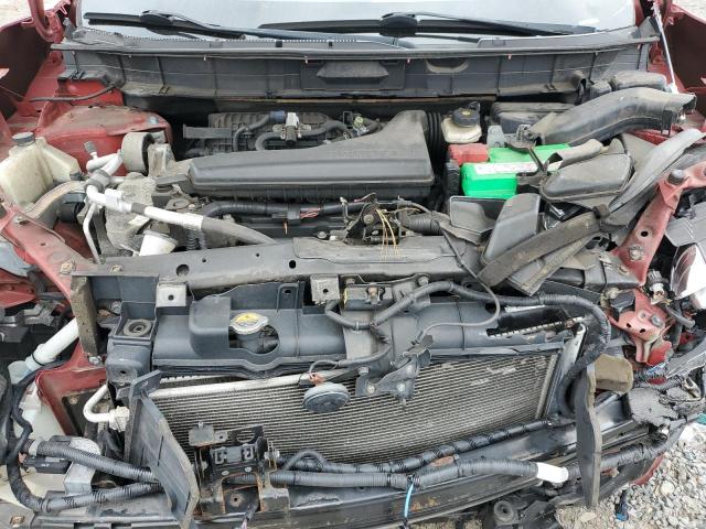 5N1AT2MV5GC859621 - 2016 NISSAN ROGUE S RED photo 12