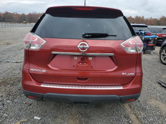 5N1AT2MV5GC859621 - 2016 NISSAN ROGUE S RED photo 6