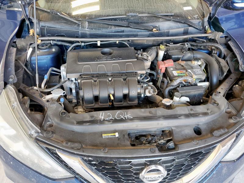 3N1AB7AP2GY279070 - 2016 NISSAN SENTRA S 蓝色 照片 11