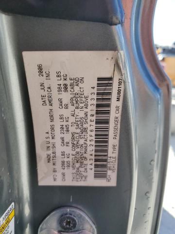 4A3AL25F67E013334 - 2007 MITSUBISHI ECLIPSE SPYDER GS 灰色 照片 12