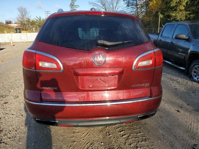 5GAKVBKD7HJ122724 - 2017 BUICK ENCLAVE 栗色 照片 6