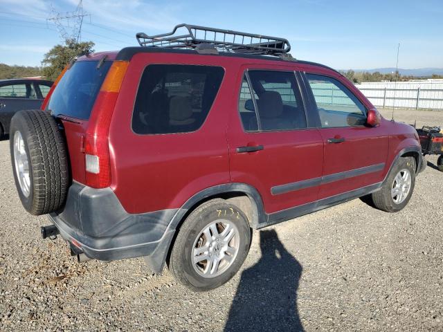 JHLRD78872C046198 - 2002 HONDA CR-V EX წითელი ფოტო 3