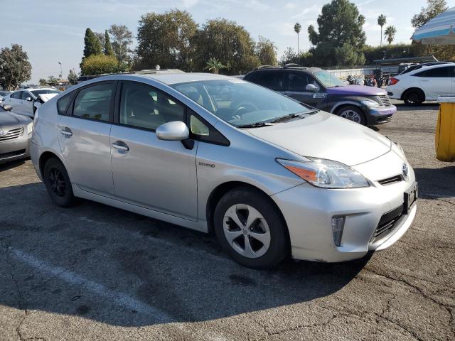 JTDKN3DU9E1792305 - 2014 TOYOTA PRIUS SILVER photo 4