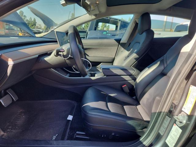 5YJ3E1EB1JF114431 - 2018 TESLA MODEL 3 Gris photo 7