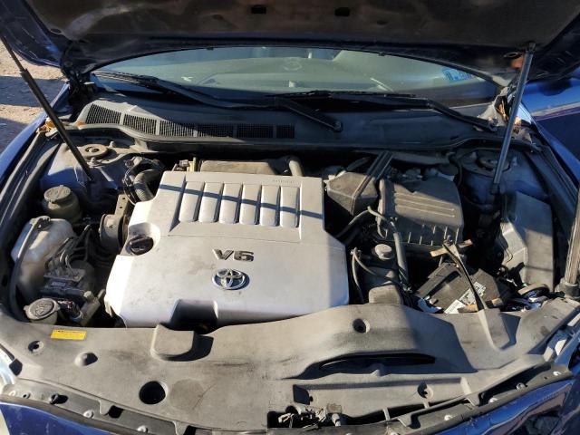 4T1BK46K08U057768 - 2008 TOYOTA CAMRY LE BLUE photo 11