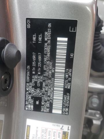 JTJDARDZ5M2253544 - 2021 LEXUS NX 300 BASE Grau Foto 13