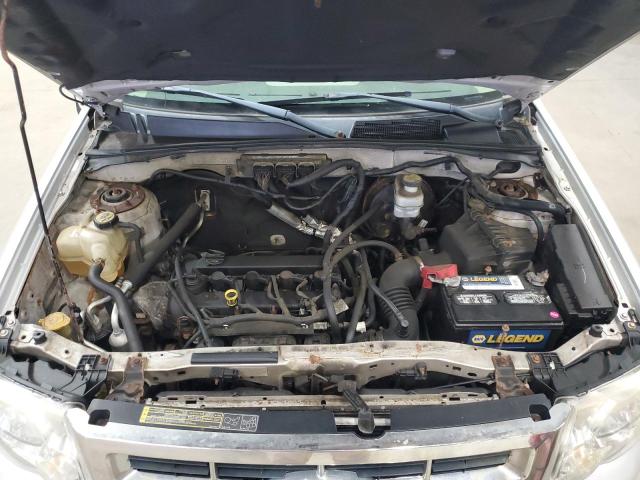 1FMCU03739KA51144 - 2009 FORD ESCAPE XLT SILVER photo 12